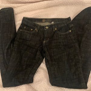 Bebe Low-Waisted Flare Jeans